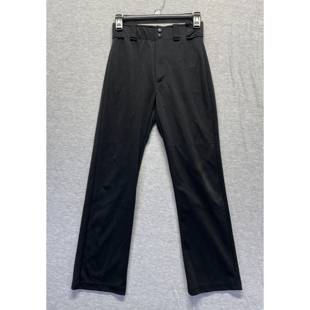 Rawlings Baseball‎ Pants Mens Large Black Comfort Straight Leg Moisture Wicking